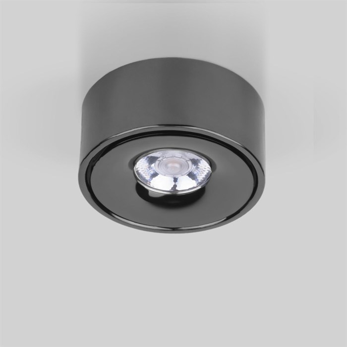 Накладной светильник Elektrostandard Glide 8W черный жемчуг (25100/LED) - фото 940194