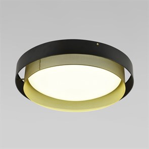 Накладной светильник Eurosvet 90287/1 чёрный/золото Smart