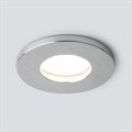 Влагозащищенный светильник Elektrostandard 125 MR16 серебро - фото 812334