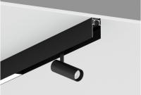 Магнитный шинотрек Yeelight Pro E20 встраиваемый/накладной/подвесной, 100 см, черный YP00721
