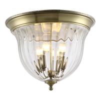 Накладной светильник Crystal Lux JUGO PL4 BRONZE/TRANSPARENTE
