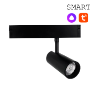 COLIBRI SMART трековый светильник RIO черный, 12W, 2700-6000K, 1100ЛМ, D50*100, 20 шт/кор