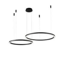 Каскадная люстра Crystal Lux FORTUNA SP123W LED BLACK