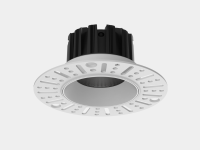 DesignLed Светильник встраиваемый под шпаклевку DILLY 12Вт, 50°, IP44, белый, 3000K, DL-RE48P-WH-12-WW
