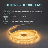 Светодиодная лента Yeelight Pro в силиконовой оболочке 24В, 6,5Вт, 2700-6500К, 12мм, 5м