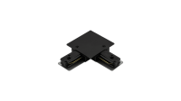 SWG Standard L коннектор для однофазных встраиваемых трековыx систем, Черный,KXZ-RC-BL-L