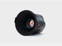 SWG Standart Светильник встраиваемый 12Вт 55° IP65 черный 3000К поворотный RC-D84-12-BL-WW65