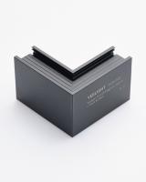 Коннектор Yeelight Pro E20 для магнитного трека, L-Тип, без токопровода, черный YLYPJ-0012