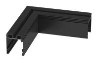 SWG PRO Коннектор угловой потолочный SY Черный Муар ,Серебро, SY-601901-CN-BLMR-PCB