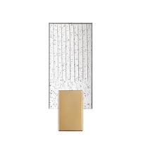 4362/5WL HIGHTECH ODL23 433 матовое золото/металл/стекло Настенный св-к IP20 LED 5W 218Лм 3000K RICCI