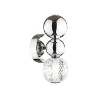 5007/4WL L-VISION ODL23 573 хром/прозрачный/металл/акрил Бра LED 4W 4000K 230Лм CRYSTAL