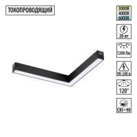359944 NT Светильник LED 20Вт 3000/4000/6000К 90-240В IP20 PORT
