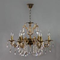 Подвесная люстра AMBIENTE by BRIZZI 2118/6 PB Tear drop