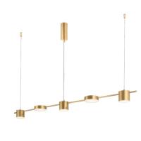 Подвесная люстра Crystal Lux TRISTAN SP5 L1200 GOLD