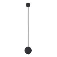 7008/5WLA HIGHTECH ODL25 273 черный/металл/акрил Настенный светильник LED 3000/4000K тумблер на корп. 5W 220V CRI > 90 SATELLITE