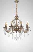 Подвесная люстра Lucia Tucci BARLETTA 1730.8 antique