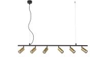 Подвесная люстра Crystal Lux CLT 015C6 L1200 BL-GO
