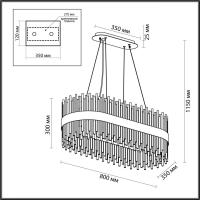 Подвесная люстра Odeon Light 4722/24