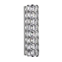 4927/8WL L-VISION ODL24 583 хром/металл/хрусталь Настенный светильник LED 8W 4000K 463Лм PANTA
