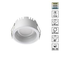 359875 NT Светильник 12Вт 3000/4000/6000К 100-265В IP20 WIR
