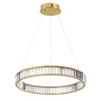 5015/36L L-VISION ODL23 587 золотой/прозрачный металл/хрусталь Люстра LED 36W 4000K 3600Лм VEKIA