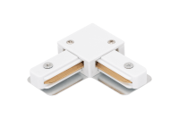 DesignLed L коннектор для трековых систем, белый,CN2-WH-L