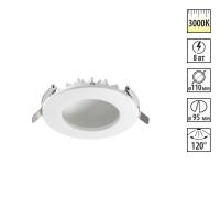 358805 NT Светильник 8Вт 3000К 100-240В IP20 SPOT