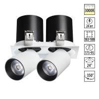 358083 NT Светильник LED 24Вт 3000К 220В IP20 SPOT
