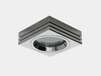 DesignLed NC722-2-CH Встраиваемая рамка хром MR16  (WP-SQ-CH), NC722-2CH