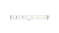 DesignLed Светодиодная лента LUX, 3528, 60 LED/м, 4,8 Вт/м, 24В, IP33, Теплый белый (2700K), DSG360-24-WW-33