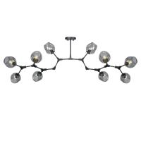 Люстра на штанге AM Group LOFT-10 BK