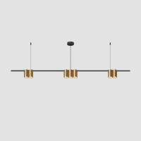 Подвесной светильник Denkirs DK4063-BK+SG