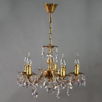 Подвесная люстра AMBIENTE by BRIZZI 2226/5 AB Tear Drop