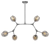 Люстра на штанге AM Group LOFT-6 BK