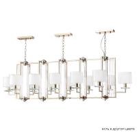 Подвесная люстра Crystal Lux NICOLAS SP12 L1600 GOLD/WHITE
