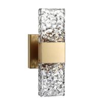 4364/5WL HIGHTECH ODL23 433 матовое золото/металл/стекло Настенный св-к IP20 LED 10W 612Лм 3000K RICCI