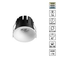 359884 NT Светильник 7Вт 3000/4000/6000К 100-265В IP20 WIR