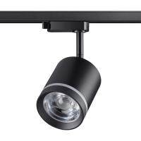 358801 PORT NT21 236 черный Светильник трековый однофазный трехжильный IP20 LED 15W 1300Лм 4000K 85-265V ARUM