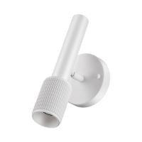 4239/1W HIGHTECH ODL21 321 белый/металл Настенный св-ник выкл на плафоне IP20 LED GU10 max 10W MEHARI