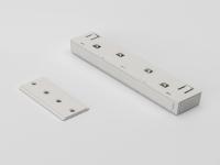 LUMKER Коннектор прямой для накладных шинопроводов SY-LINK, SY-LINK-CN-DS-WH