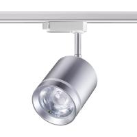 358803 PORT NT21 236 серебро Светильник трековый однофазный трехжильный IP20 LED 15W 1300Лм 4000K 85-265V ARUM