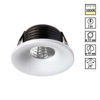 357700 NT Светильник LED 3Вт 3000К 160-265В IP20 SPOT