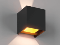DesignLed Светильник настенный JY BIG-KUB черный, LW-A803L-BL-WW