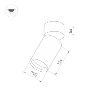Спот Arlight 027552