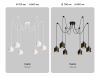 Подвесная люстра Ambrella Light TR8132