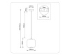 Подвесной светильник Ambrella Light LH11093