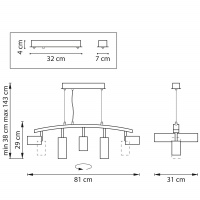 Подвесная люстра Lightstar LR735363862