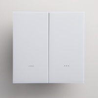 Выключатель Yeelight Pro, серия E20, проводной, 2 клавиши, белый (N+L or L)