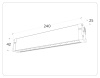Светильник на шине Ambrella Light GL1301