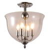 Люстра на штанге Crystal Lux ATLAS PL4 CHROME